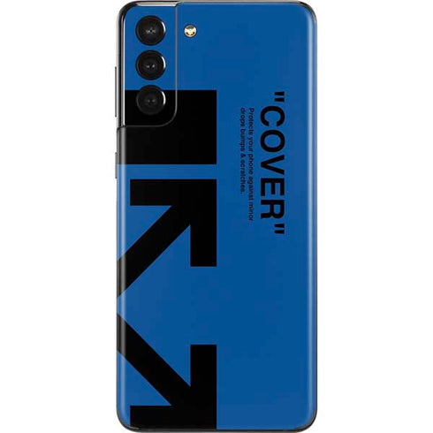 Black and Blue Arrows Galaxy S21 Plus 5G Skin