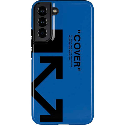 Black and Blue Arrows Galaxy S22 Plus Pro Case