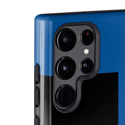 Black and Blue Arrows Galaxy S22 Ultra Pro Case