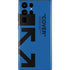 Black and Blue Arrows Galaxy S22 Ultra Skin