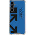 Black and Blue Arrows Galaxy S23 FE Clear Case
