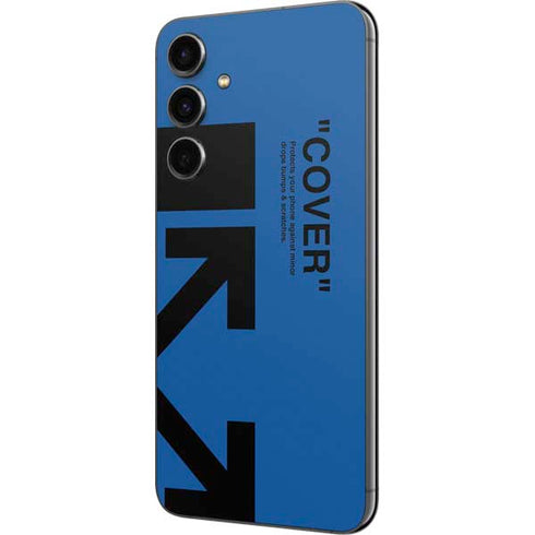Black and Blue Arrows Galaxy S23 FE Skin