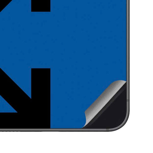 Black and Blue Arrows Galaxy S23 FE Skin
