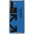 Black and Blue Arrows Galaxy S23 Plus Clear Case