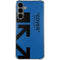 Black and Blue Arrows Galaxy S24 Plus Clear Case