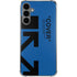 Black and Blue Arrows Galaxy S24 Plus Clear Case