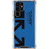 Black and Blue Arrows Galaxy S24 Ultra Clear Case