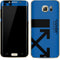 Black and Blue Arrows Galaxy S7 Edge Skin