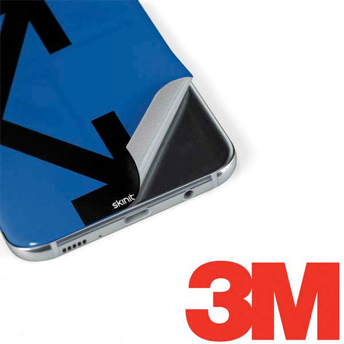 Black and Blue Arrows Galaxy S8 Skin