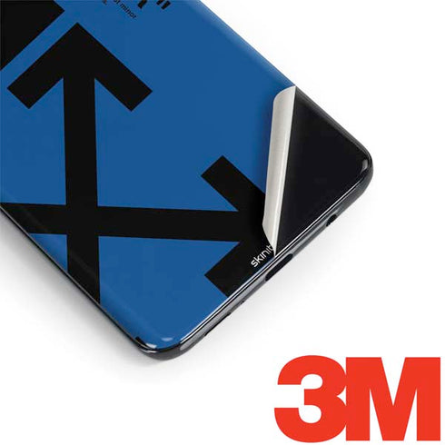 Black and Blue Arrows Galaxy S9 Plus Skin