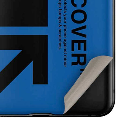 Black and Blue Arrows Galaxy Z Flip Skin