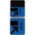 Black and Blue Arrows Galaxy Z Flip4 5G Skin