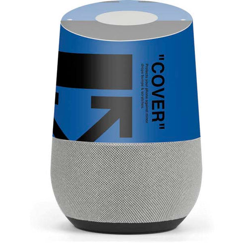 Black and Blue Arrows Google Home Skin