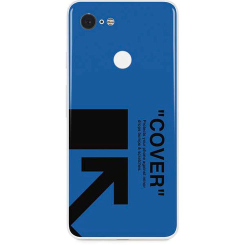 Black and Blue Arrows Google Pixel 3 Skin
