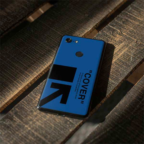 Black and Blue Arrows Google Pixel 3 Skin