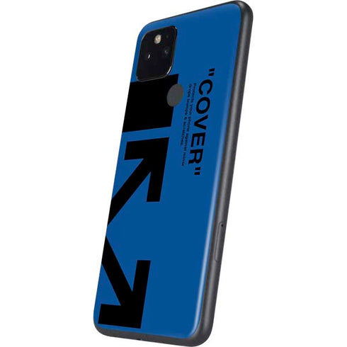 Black and Blue Arrows Google Pixel 5 Skin