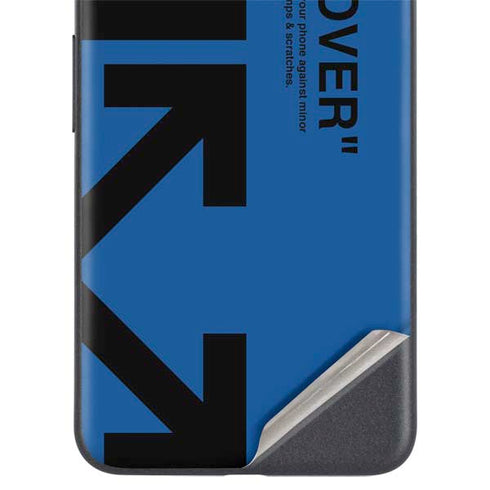 Black and Blue Arrows Google Pixel 5 Skin
