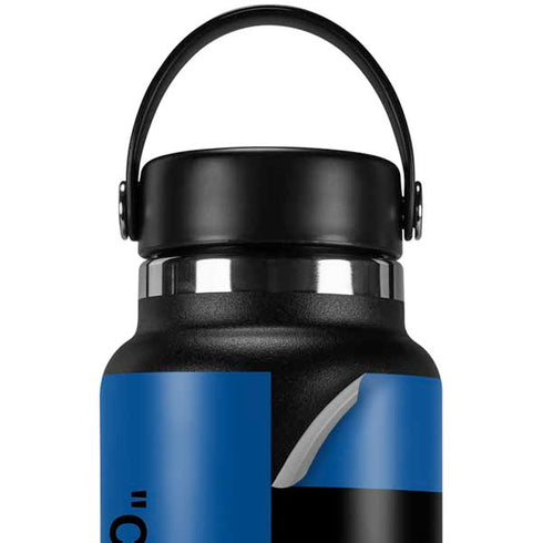 Black and Blue Arrows Hydro Flask 32oz Wide Mouth Skin