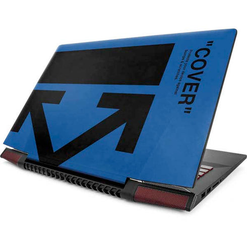 Black and Blue Arrows Lenovo IdeaPad Skin