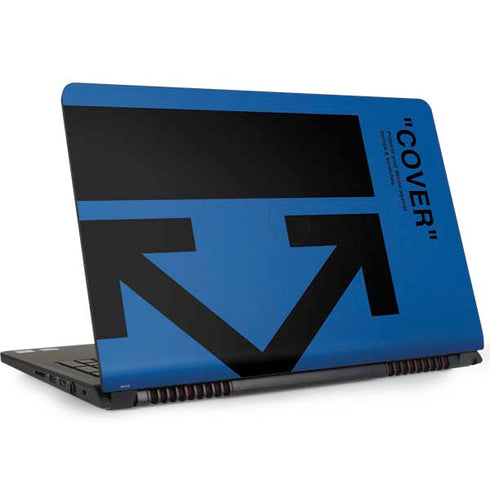 Black and Blue Arrows Dell Inspiron Skin
