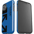 Black and Blue Arrows iPhone 11 Impact Case