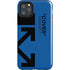 Black and Blue Arrows iPhone 11 Pro Max Impact Case