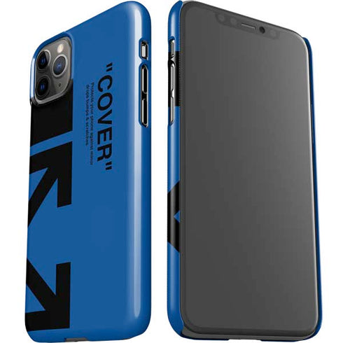 Black and Blue Arrows iPhone 11 Pro Max Lite Case