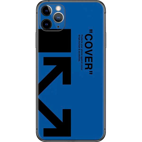 Black and Blue Arrows iPhone 11 Pro Max Skin