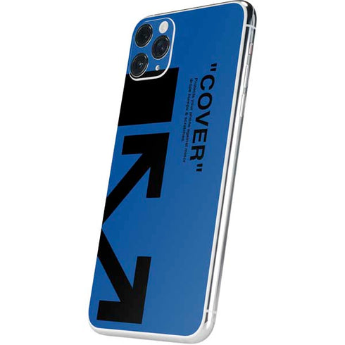 Black and Blue Arrows iPhone 11 Pro Max Skin