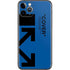 Black and Blue Arrows iPhone 11 Pro Skin