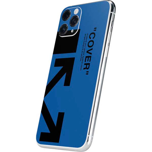 Black and Blue Arrows iPhone 11 Pro Skin