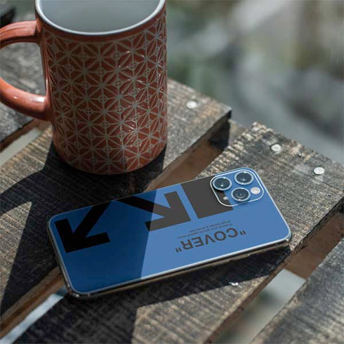 Black and Blue Arrows iPhone 11 Pro Skin