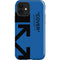 Black and Blue Arrows iPhone 12 Impact Case