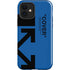 Black and Blue Arrows iPhone 12 Impact Case