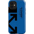 Black and Blue Arrows iPhone 12 Mini Impact Case