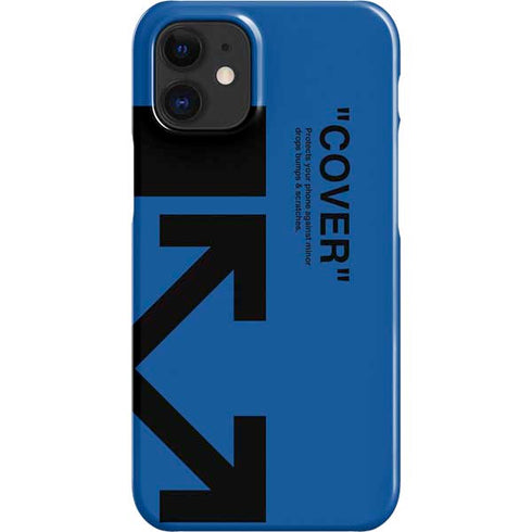 Black and Blue Arrows iPhone 12 Mini Lite Case