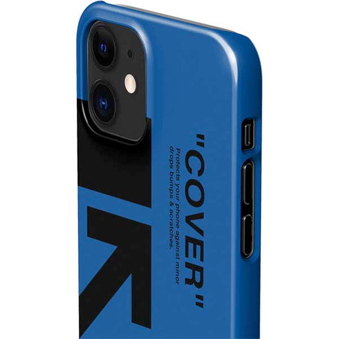 Black and Blue Arrows iPhone 12 Mini Lite Case