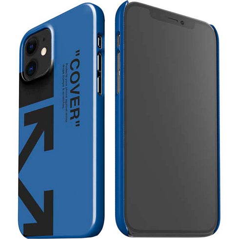 Black and Blue Arrows iPhone 12 Mini Lite Case