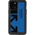 Black and Blue Arrows iPhone 12 Pro Max Waterproof Case