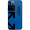 Black and Blue Arrows iPhone 12 Pro Skin