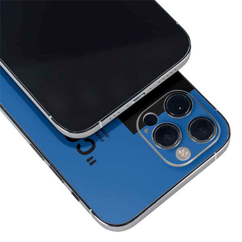 Black and Blue Arrows iPhone 12 Pro Skin