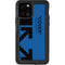 Black and Blue Arrows iPhone 12 Pro Waterproof Case