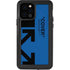 Black and Blue Arrows iPhone 12 Pro Waterproof Case