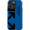 Black and Blue Arrows iPhone 13 Pro Impact Case