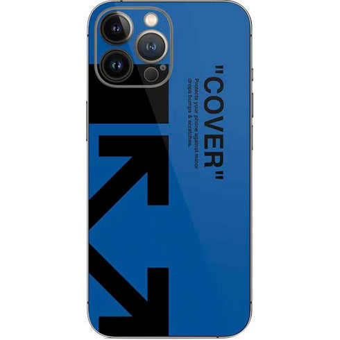 Black and Blue Arrows iPhone 13 Pro Max Skin