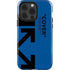 Black and Blue Arrows iPhone 15 Pro Impact Case