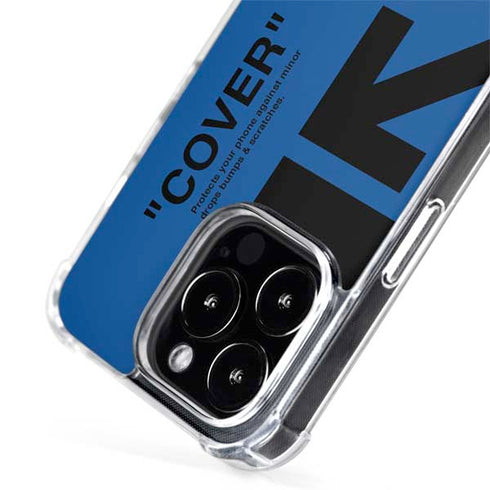 Black and Blue Arrows iPhone 15 Pro Max MagSafe Case