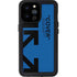 Black and Blue Arrows iPhone 14 Pro Max Waterproof Case