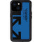Black and Blue Arrows iPhone 15 Waterproof Case