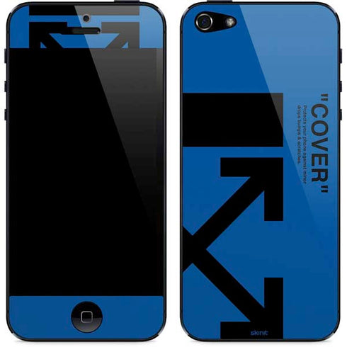 Black and Blue Arrows iPhone 5/5s/5SE Skin